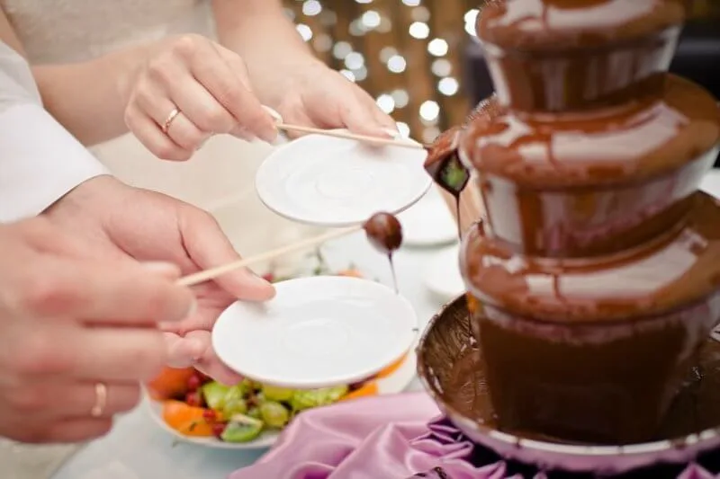 Aplikasi Chocolate Fountain