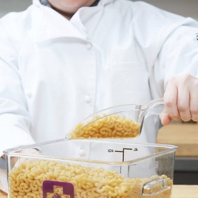 Aplikasi Penggunaan polycarbonate scoop