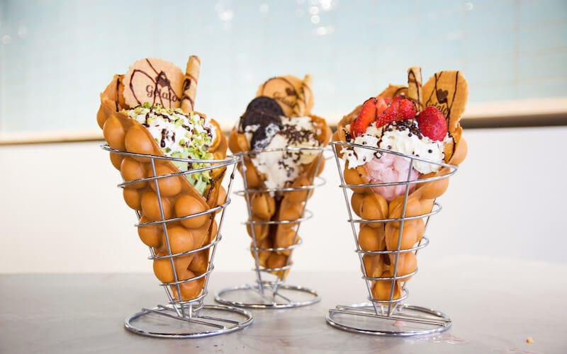 Kue Waffle Ice Cream Banner Kue Waffle Ice Cream Banner