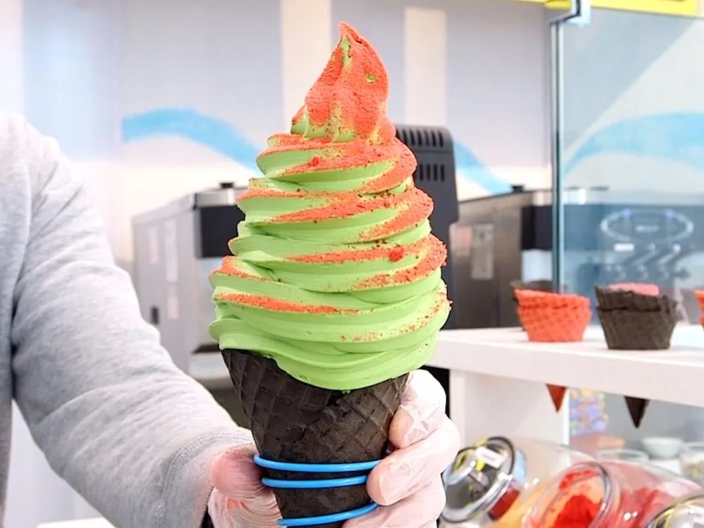 Soft Ice Cream Banner