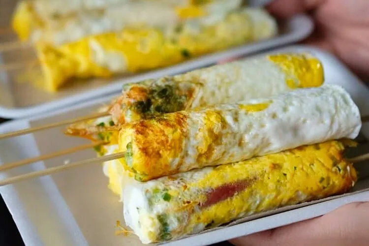 Egg Roll Sosis Telur Egg Roll Sosis Telur