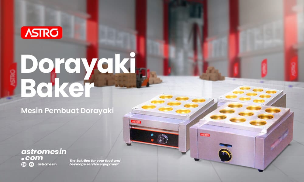 Mesin Dorayaki Baker Banner