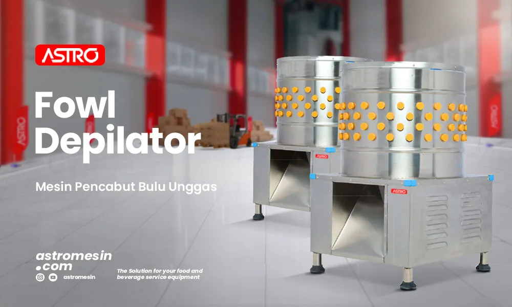 Mesin Pencabut Bulu Ayam Banner