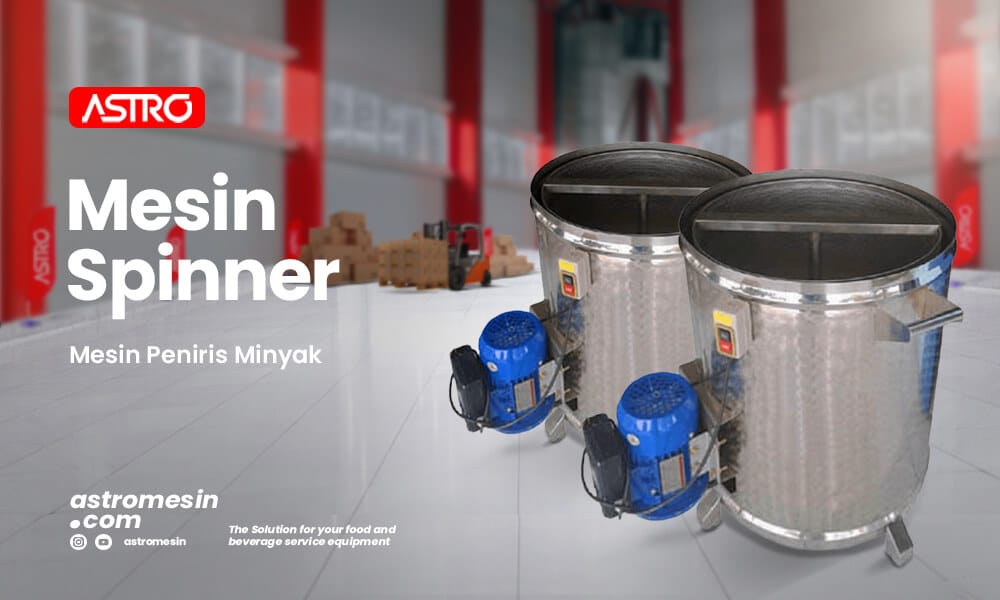 Mesin Peniris Minyak Banner