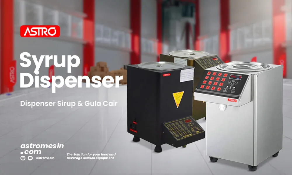 Syrup Dispenser Banner Syrup Dispenser Banner
